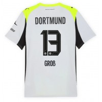 Fotbalové Dres Borussia Dortmund Pascal Gross #13 Venkovní 2025-26 Krátký Rukáv